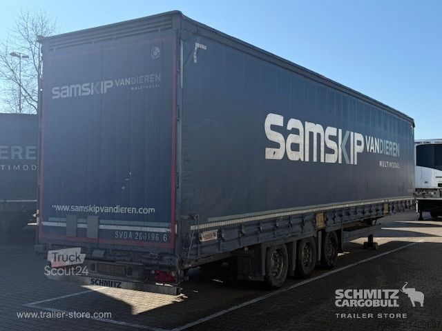 Auflieger mit Pritsche & Plane Schmitz Cargobull Curtainsider Mega
