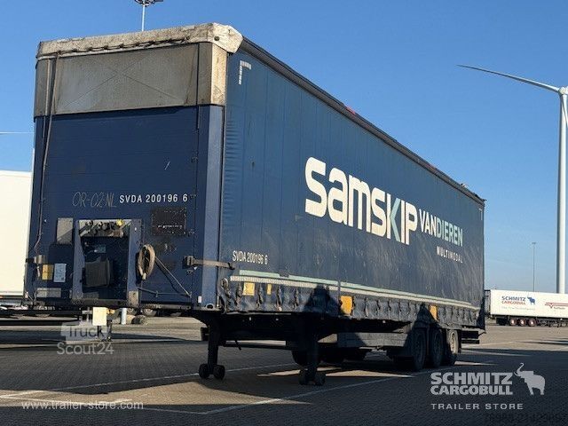 Auflieger mit Pritsche & Plane Schmitz Cargobull Curtainsider Mega