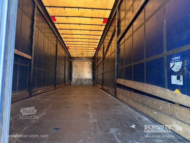 Auflieger mit Pritsche & Plane Schmitz Cargobull Curtainsider Mega