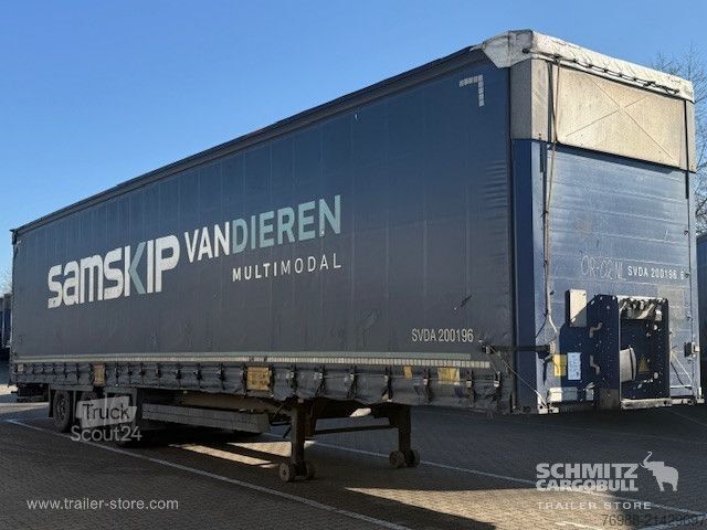 Auflieger mit Pritsche & Plane Schmitz Cargobull Curtainsider Mega