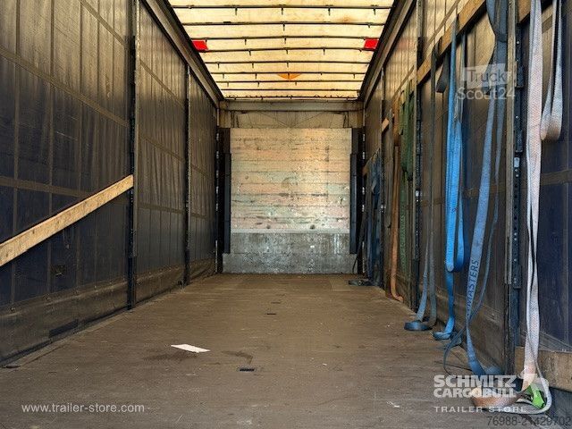 Auflieger mit Pritsche & Plane Schmitz Cargobull Curtainsider Mega