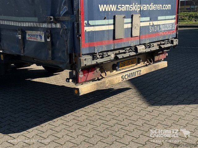 Auflieger mit Pritsche & Plane Schmitz Cargobull Curtainsider Mega