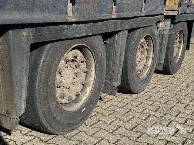 Auflieger mit Pritsche & Plane Schmitz Cargobull Curtainsider Mega