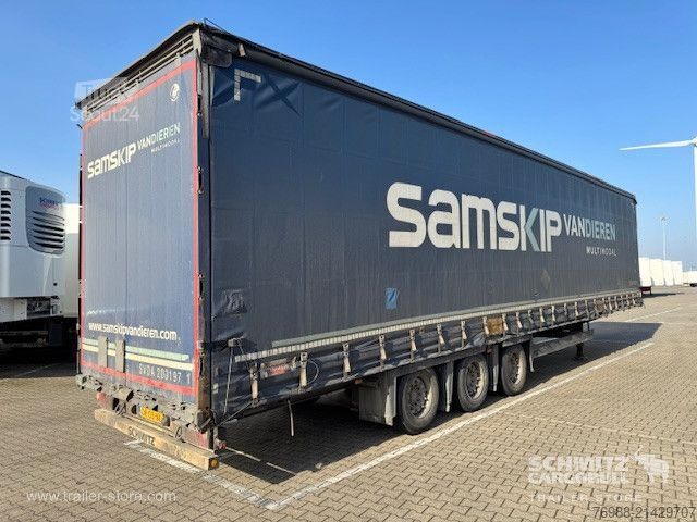 Auflieger mit Pritsche & Plane Schmitz Cargobull Curtainsider Mega