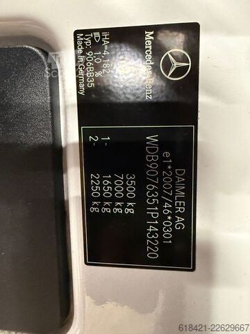Kassevogn MERCEDES-BENZ Sprinter III Kasten RWD/AWD 319 CDI V6 RWD L3 /