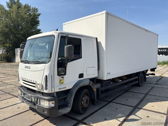 LKW mit Kofferaufbau / LBW, FFH , BETT, Iveco Euro Cargo 120E28P, FFH 1 Liege