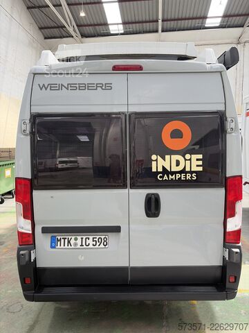 Autocaravana Fiat Ducato Weinsberg Carabus 2023 | Manual | Techo elevable