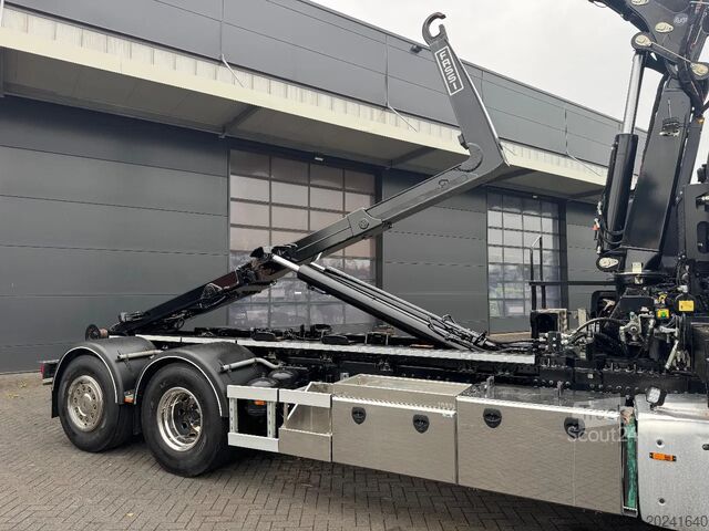 System med krogarm DAF CF 410 6x2 FASSI F 255A.2.25 + AJK Haakarmsysteem