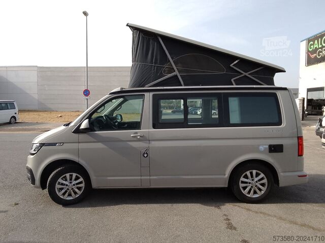 Bestelbus Volkswagen California Camper | 2 Betten 4 Schlafplätze | Küchenzeile + Dachbett
