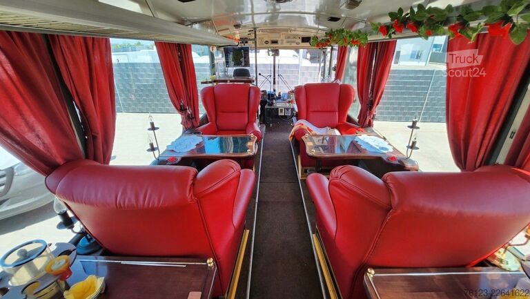 Autobusas VOLVO Party Gaudi Bus Ex Schweizer Postbus Lauber Aufb