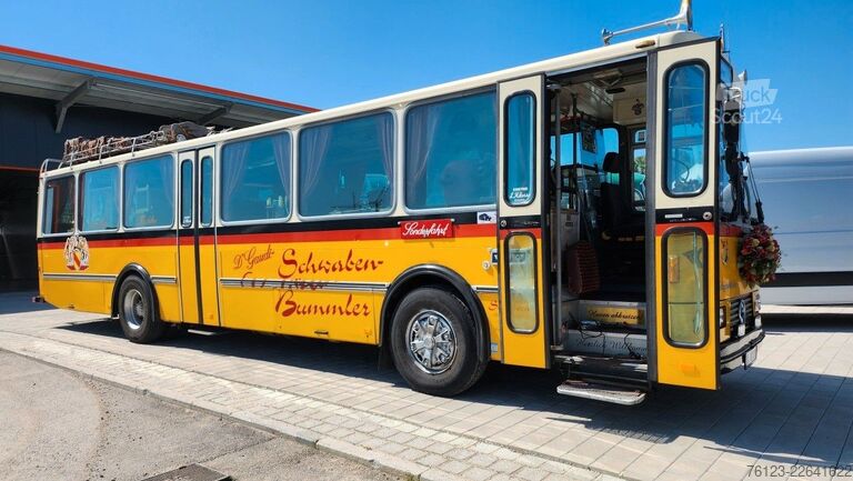 Autobusas VOLVO Party Gaudi Bus Ex Schweizer Postbus Lauber Aufb