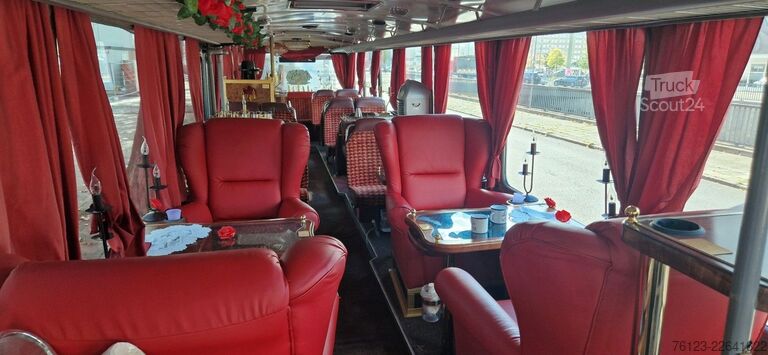 Autobusas VOLVO Party Gaudi Bus Ex Schweizer Postbus Lauber Aufb