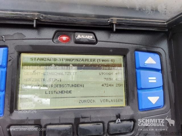 Koeloplegger Schmitz Cargobull Tiefkühler Multitemp Doppelstock Ladebordwand