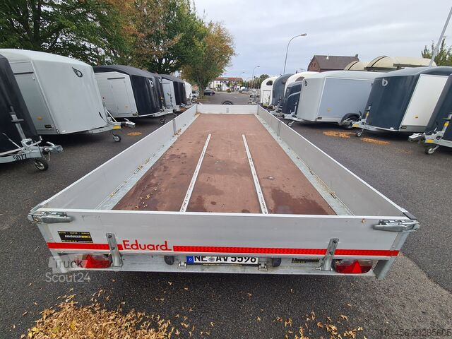 Bilvagn Eduard Mutli Tranporter Auffahrrampen 606x220cm