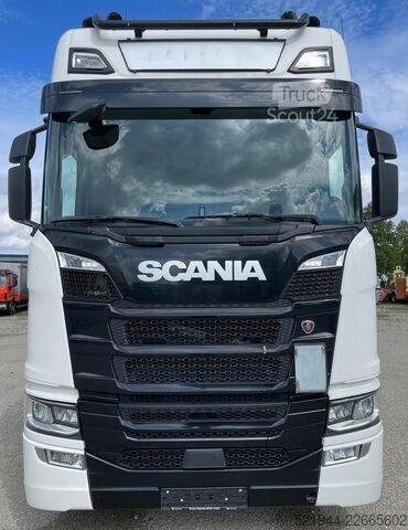 Standard dragbil SCANIA R 450 Voll Luft Full AIR Hydraulik KLIMA