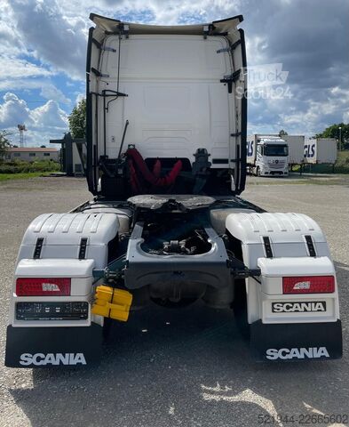 Standard dragbil SCANIA R 450 Voll Luft Full AIR Hydraulik KLIMA