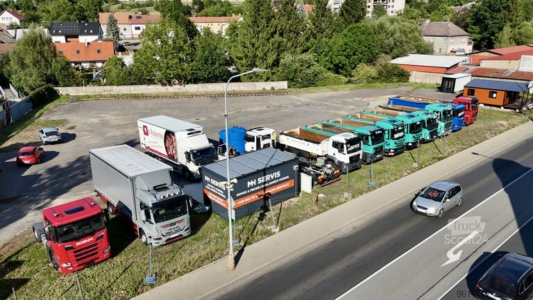 Wywrotka trójstronna SCANIA G 450 XT 6x4 BORDMATIC MEILLER TOP