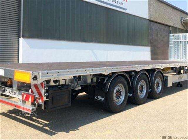 Платформа відкрита Fliegl SDS 390 Plateau mit Teleskopierung für Baustahlmattentransport