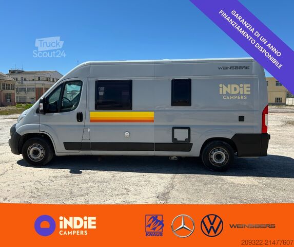 τροχόσπιτο/αυτοκινούμενο τροχόσπιτο Fiat Ducato Weinsberg Carabus 600 K | 2023| EURO 6 | Venditore professionale