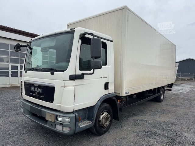 Camion caisson MAN TGL 12.220 Koffer 7m Schalter Klima Ahk