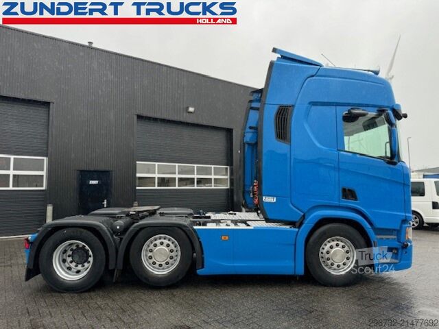 MTS standard Scania R 500 ,FULL AIR,  6x2, RETARDER, LEATHER, LIFT ...