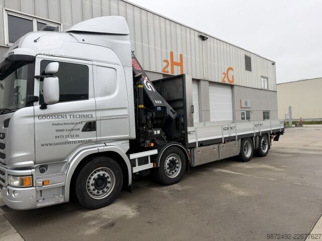 Grue montée sur camion SCANIA G 410