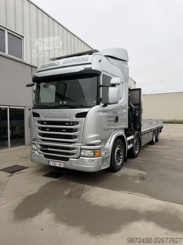 Grue montée sur camion SCANIA G 410