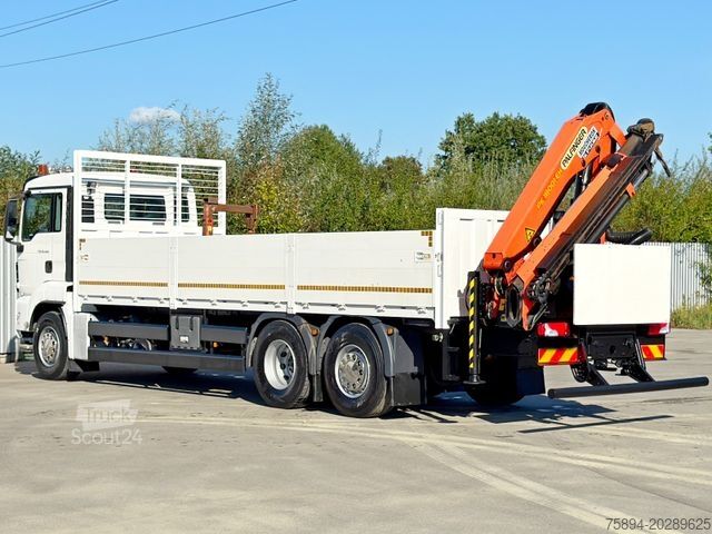 Jeřáb na nákladním automobilu MAN TGS 26.440* PK 18001 - EH A + FUNK* TOPZUSTAND