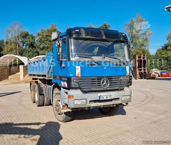 Tovornjak prekucnik MERCEDES-BENZ Actros 3343 / 6X6 ALLRAD / NUR 180km / GERMAN