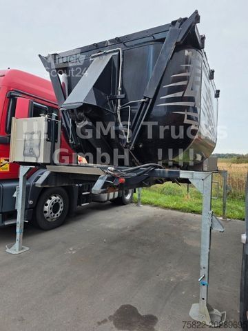 Tovornjak prekucnik MAN TGS 35.480 / WECHSEL Meiller Bordm + ISO Mulde