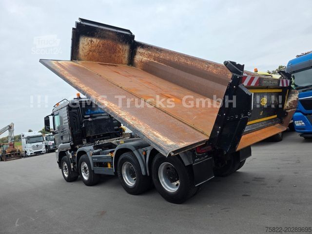 Tovornjak prekucnik MAN TGS 35.480 / WECHSEL Meiller Bordm + ISO Mulde