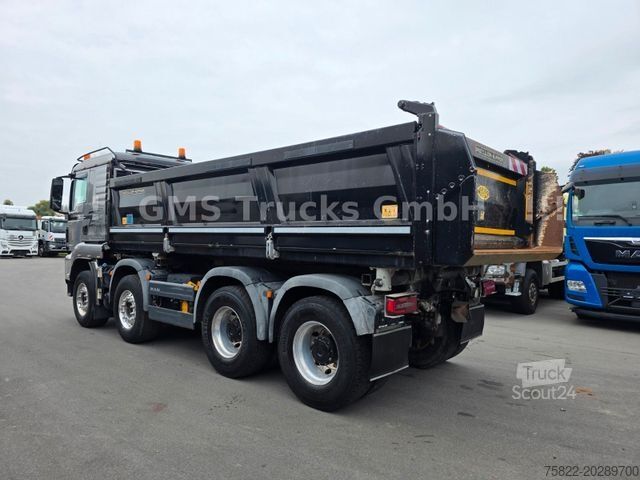 Трьохсторонній самоскид MAN TGS 35.480 / WECHSEL Meiller Bordm + ISO Mulde