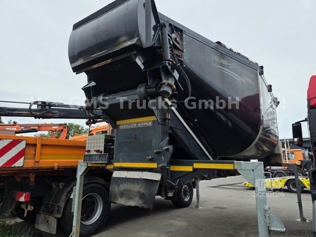 Driezijdige kipper MAN TGS 35.480 / WECHSEL Meiller Bordm + ISO Mulde