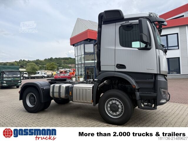 Стандартный седельный тягач Mercedes-Benz Arocs 1853 AS 4x4, Retarder, MultimediaCockpit,