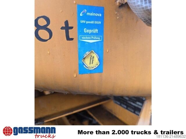 Tanker trailer TAH 8L, ca. 6.000l