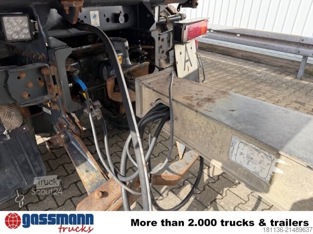 Three-way tipper trailer Schmitz ZKI 18-4.9, Stahlbordwände ca. 10m³, Rahmen