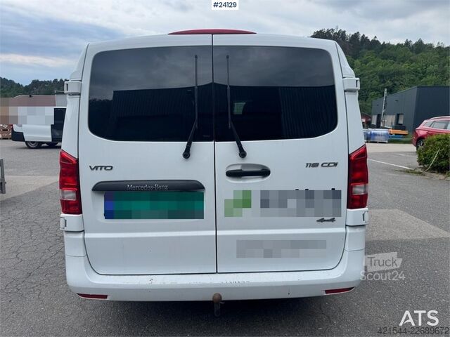  Mercedes-Benz Vito 119 CDI 4x4 Van with Tachograph