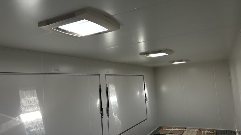 Prekybinis priekaba, 7 m maisto priekaba Imbisswagen, Imbissanhänger, 7 m Grillwagen