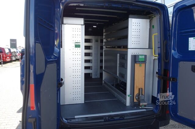 Dobozos furgon Volkswagen Crafter 35 Kasten L2H1 BOTT-WERKTATT/REGAL/LED