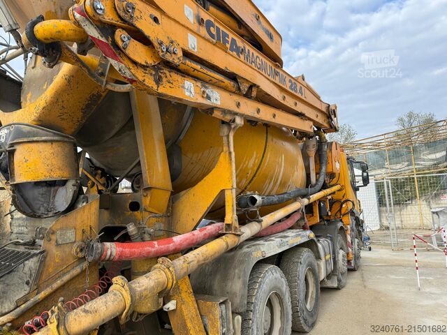 Betonpumpe für Beton IVECO MAGIRUS A410T/E4