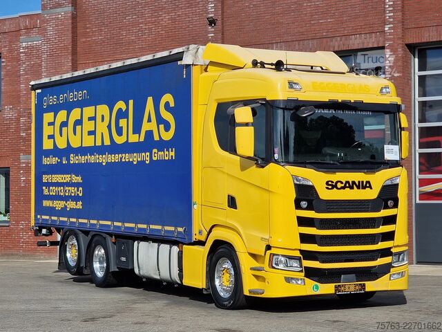 Bīdāmais tents Scania S 450 Highline 6x2*4 - Tautliner - Loadlift - R...