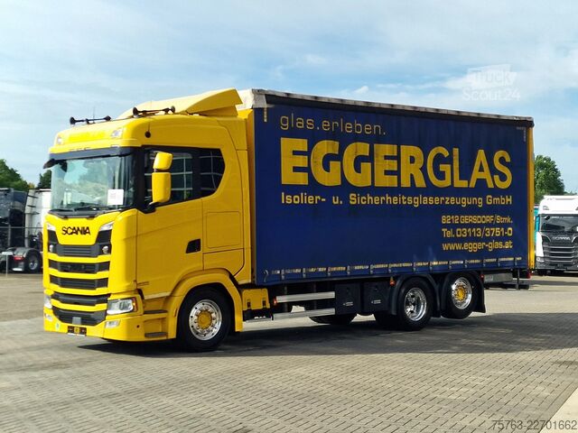 Bīdāmais tents Scania S 450 Highline 6x2*4 - Tautliner - Loadlift - R...