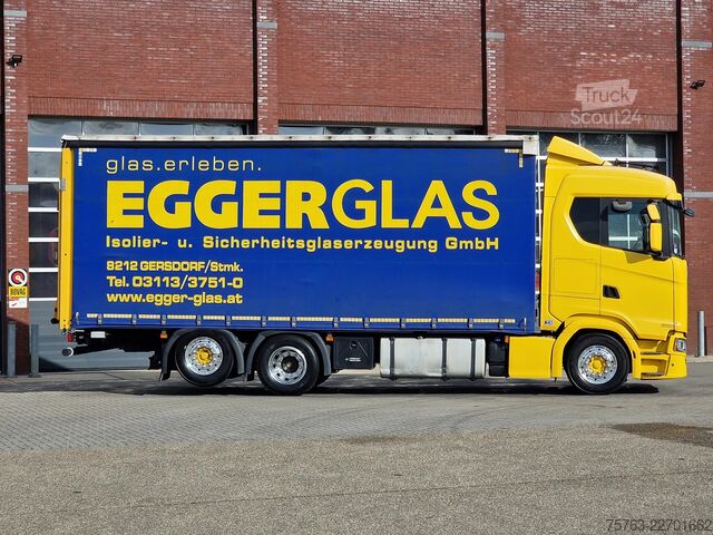 Bīdāmais tents Scania S 450 Highline 6x2*4 - Tautliner - Loadlift - R...