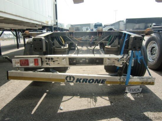 Напівпричіп зі змінним шасі KRONE AZ 18 MAXILAFETTE, BPW ACHSEN