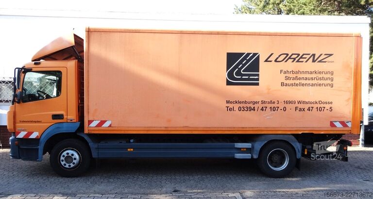 Škatlasti tovornjak MERCEDES-BENZ Atego 1524