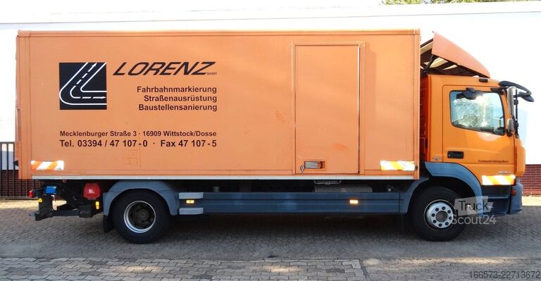 Škatlasti tovornjak MERCEDES-BENZ Atego 1524
