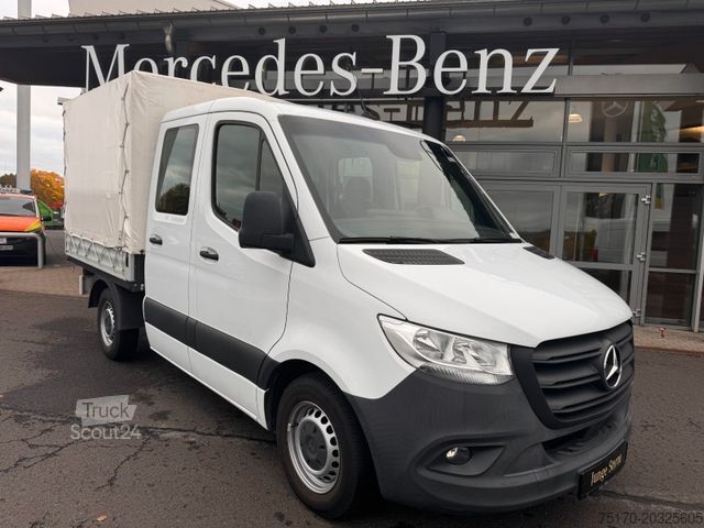 Furgon cu prelată laterală MERCEDES-BENZ Sprinter 215 CDI DoKa 9G Klima AHK SHZ