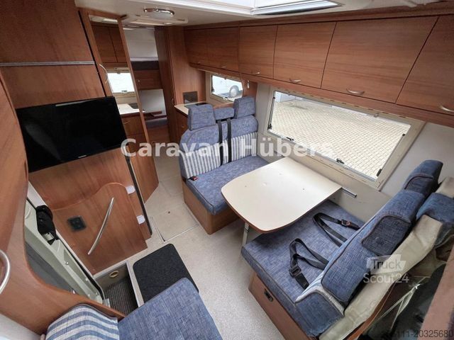 Autorulotă cu alcovă EURAMOBIL A 685 VB - Garage - Etagenbetten - Tempomat