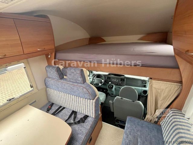 Autorulotă cu alcovă EURAMOBIL A 685 VB - Garage - Etagenbetten - Tempomat