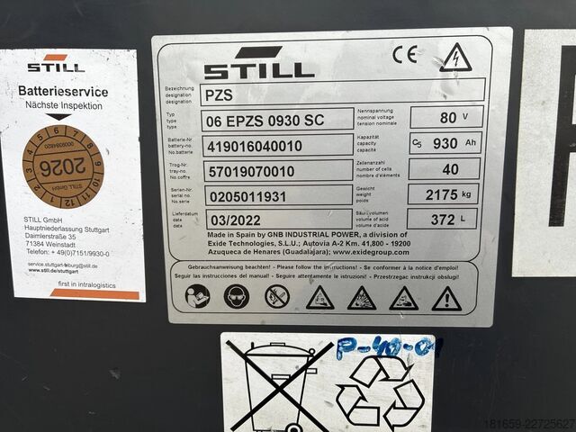 Elektriskais četrriteņu iekrāvējs STILL RX 60-40